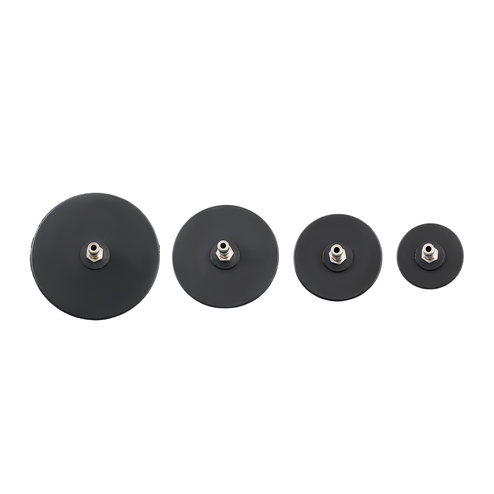 Turbo System Leakage Tester Set 4 pairs of 35 40 45 mm stepped adapters