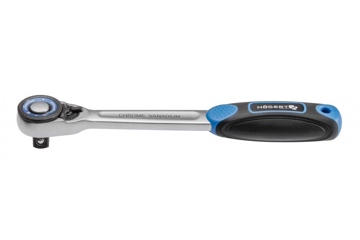 1/2″ Straight Ratchet Handle 72T – HT1R302 of Hogert