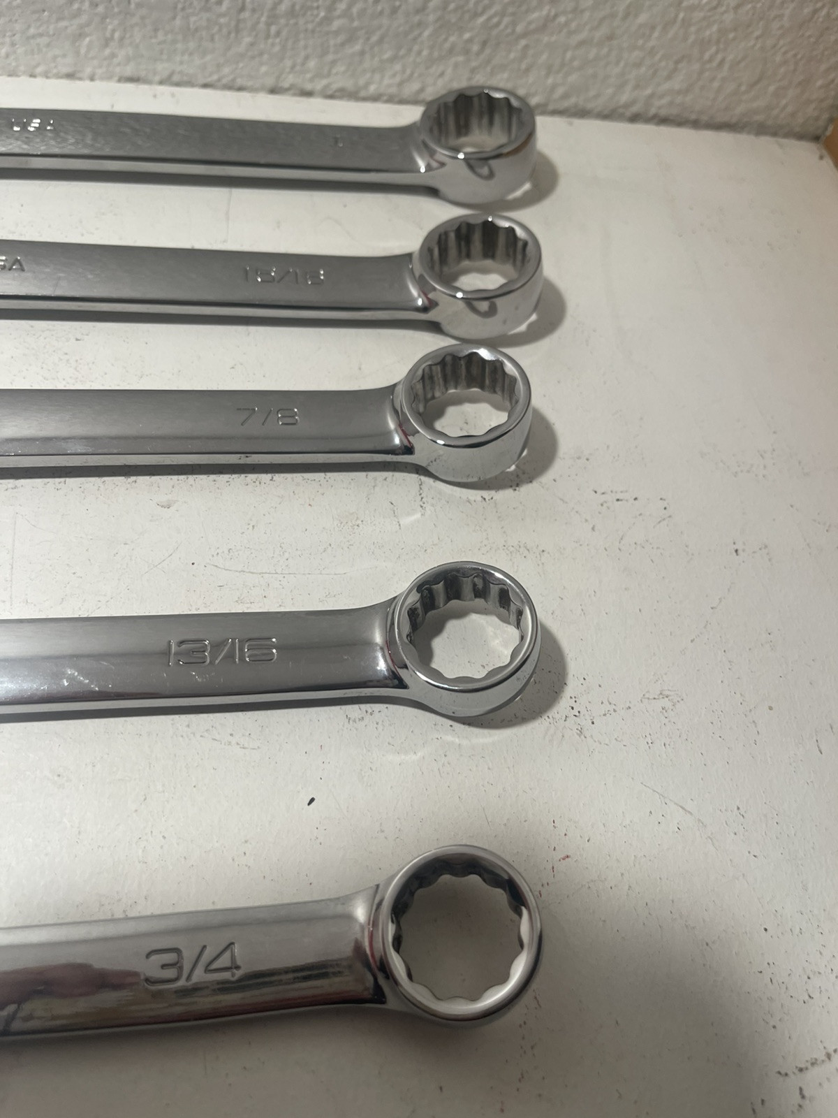 Snap on 11Pieces, 12 poit, SAE Combinacion wrench Set
