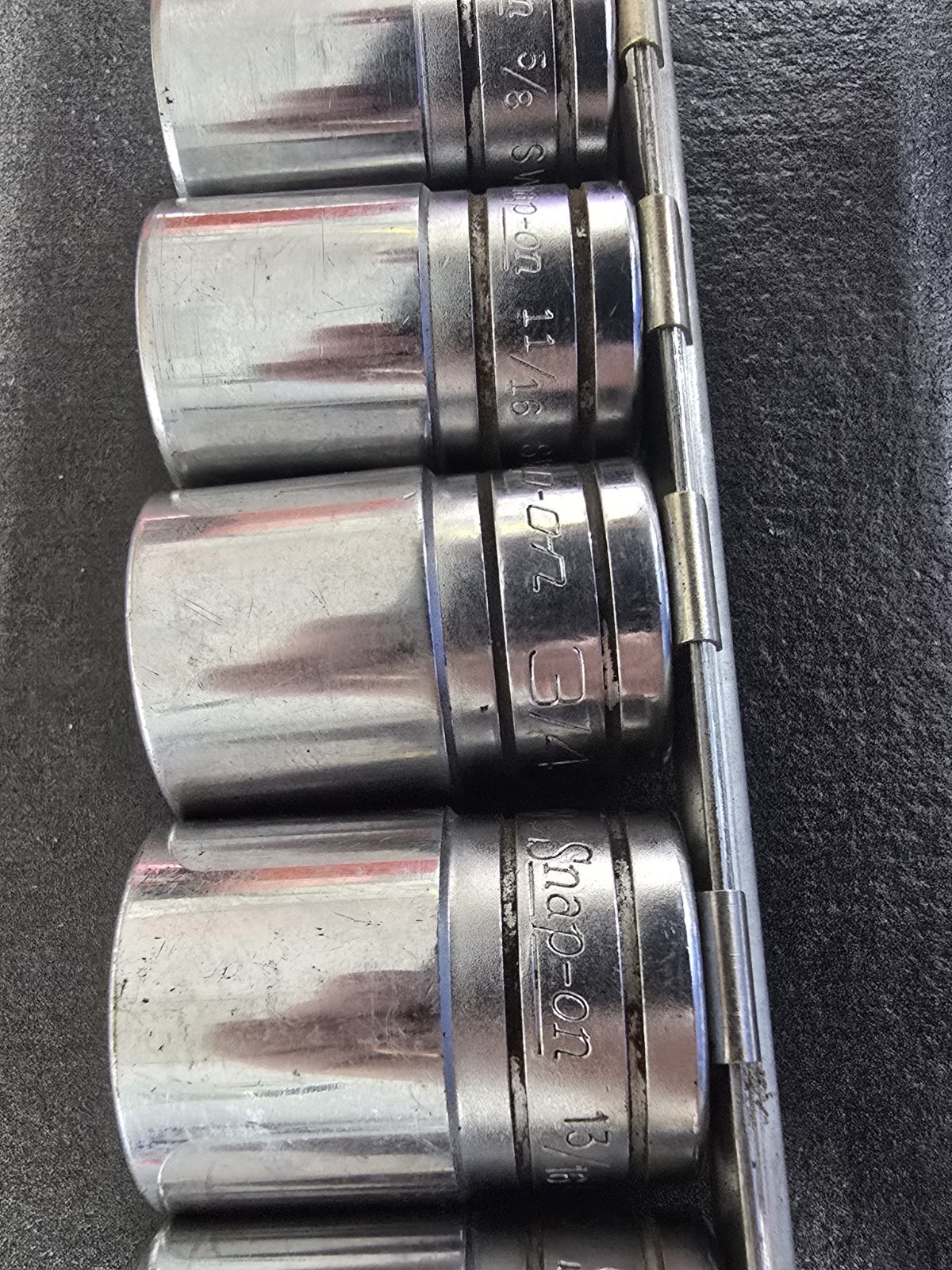 Snap On 1/2 Drive Shallow Socket Set