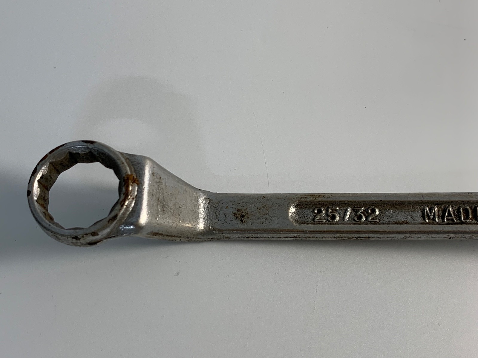 VintAge USA No. 914 3/4in. X 25/32in. Double Box End Offset Wrench Forged