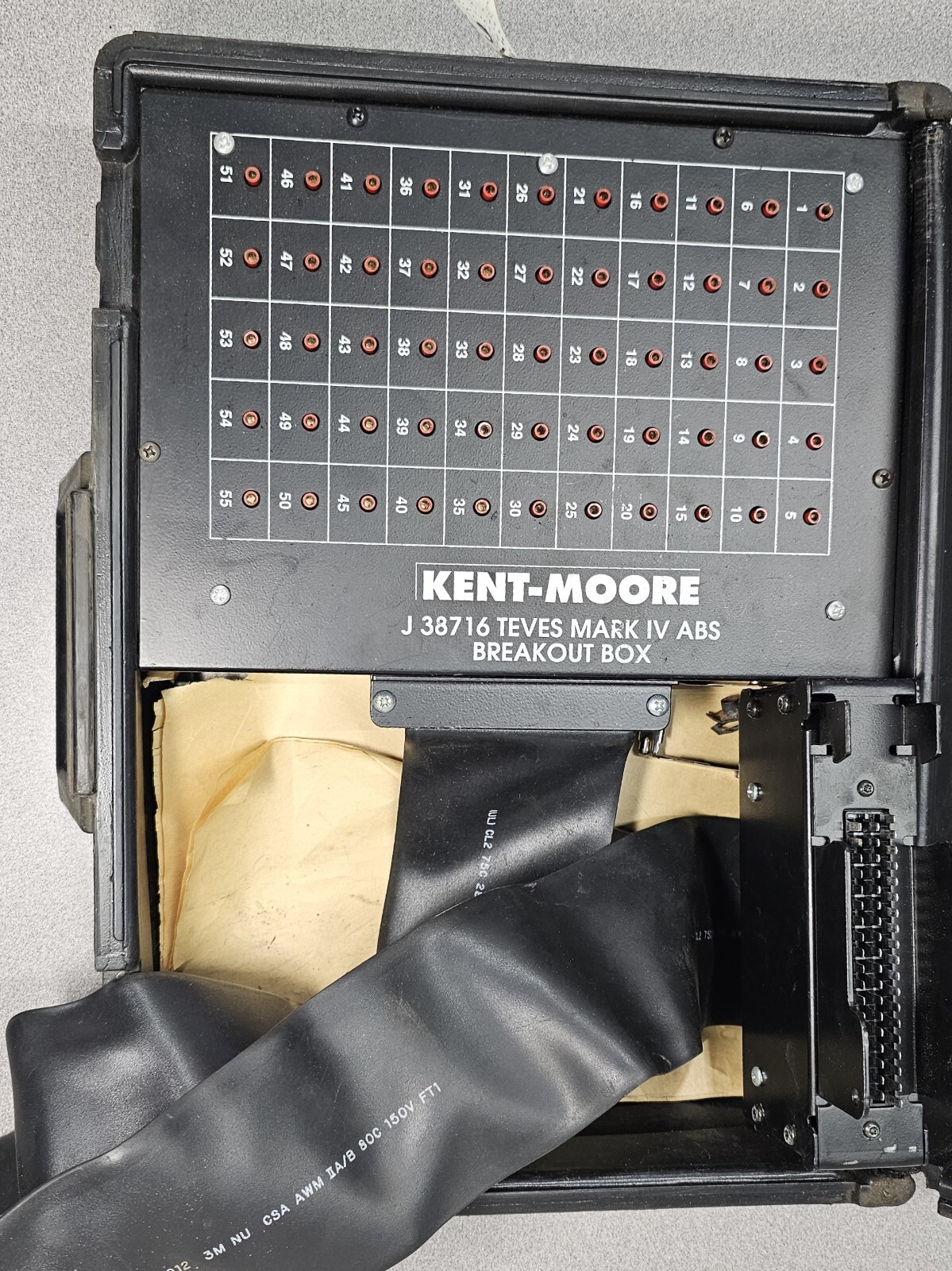 Used Kent-Moore Teves Mark IV ABS Breakout Box J-38716