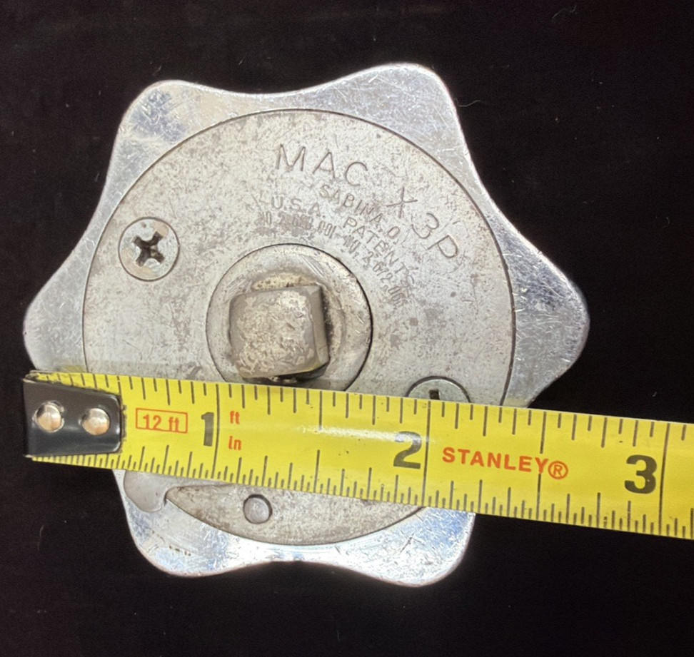 Vintage Mac Tools 3/8 Drive Palm Ratchet X3P Heavy Duty USA