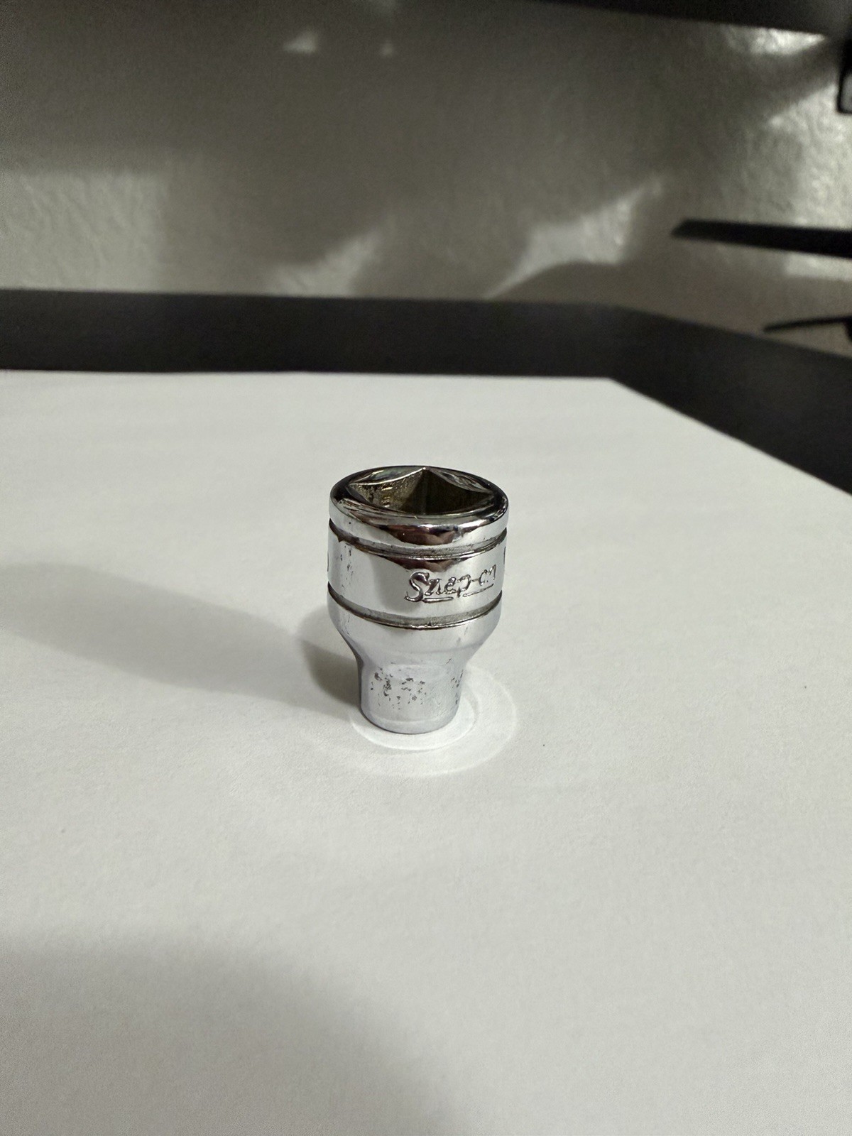 Snap-on Tools FS081 1/4″ SAE Flank Drive Shallow Socket 3/8″ Drive 6 Point USA