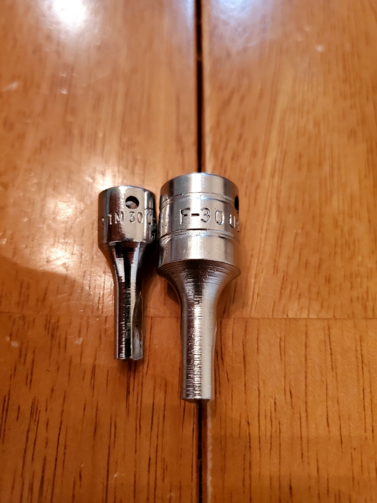 Snap On 1/4 3/8 Drive Clutch Tip Sockets Lot Of 2