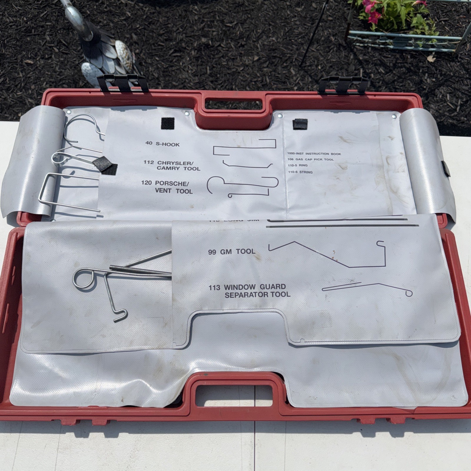 Used MAC Tools Supreme Master Tool Kit – LT1000K Mechanics Tool Set W/Case