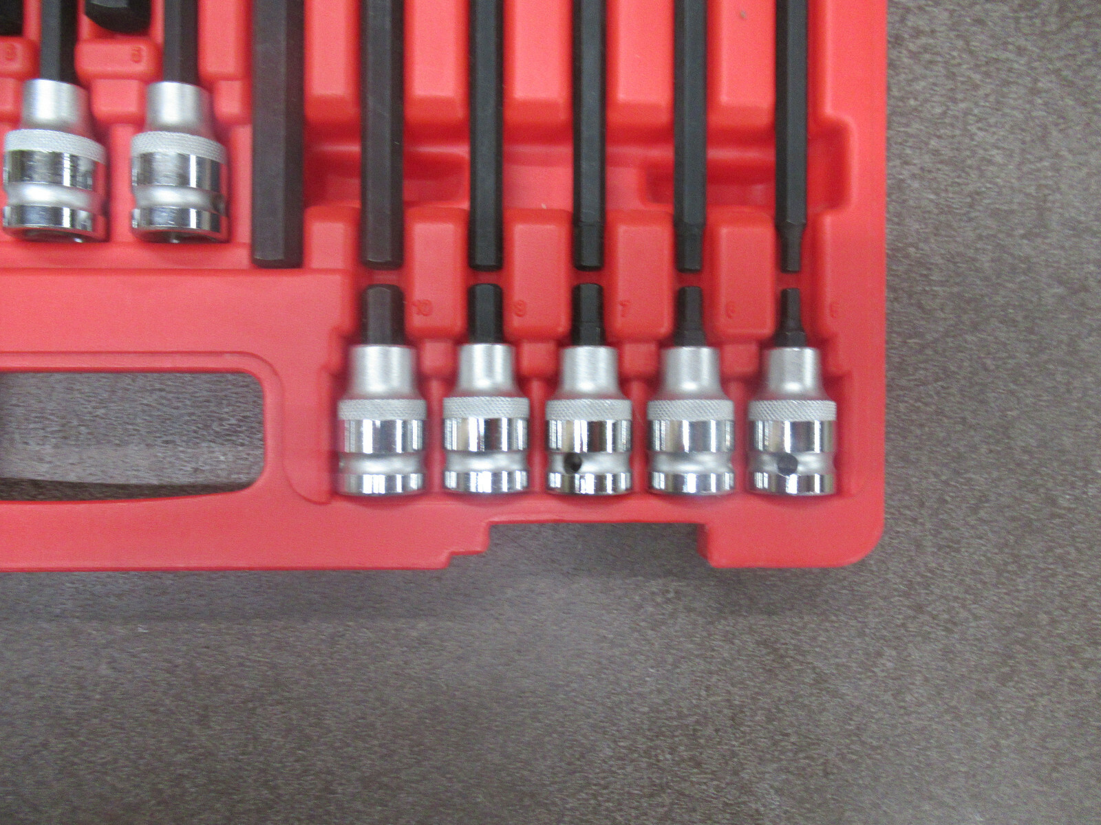 T&E TOOLS T3001 30pc.1/2″Dr. IN-HEX SOCKETS UPC: 9322159730012