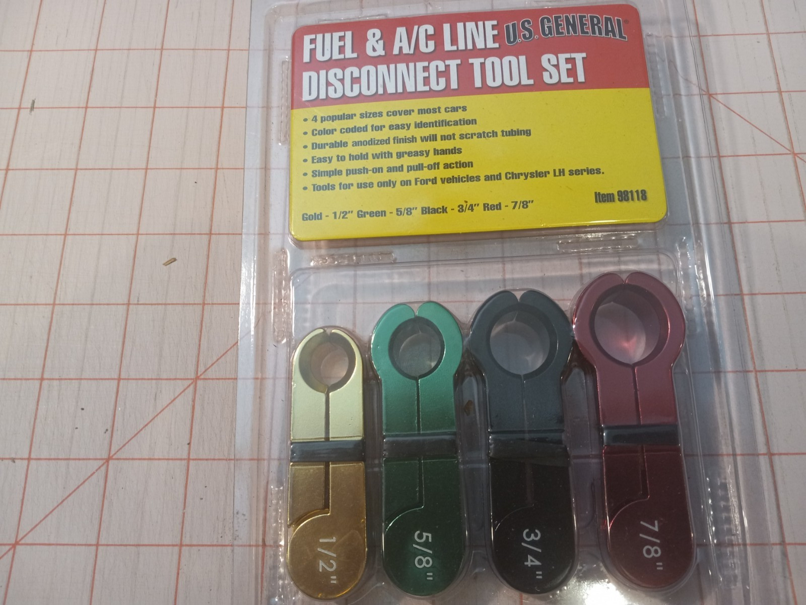 US General Fuel and AC Disconnect Set 98118