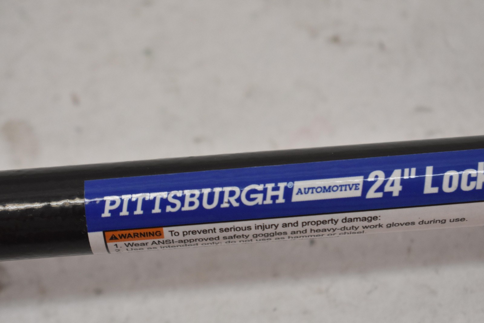 Pittsburgh Automotive 67401 24in Lock Ring Tire Iron Black New