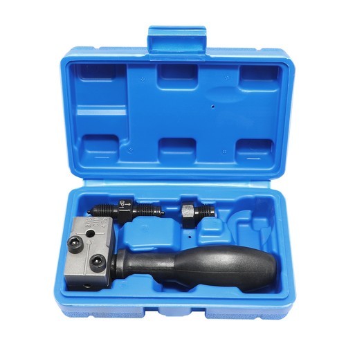 3/16″ Car Brake Line Double Flaring Kit 45° Handheld Pipe Flares Tool w/ Storage