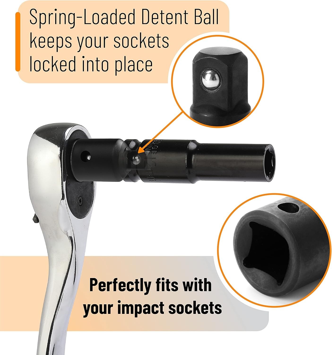 4-Piece Heavy-Duty Socket Adapter and Reducer Set for Automotive Precision