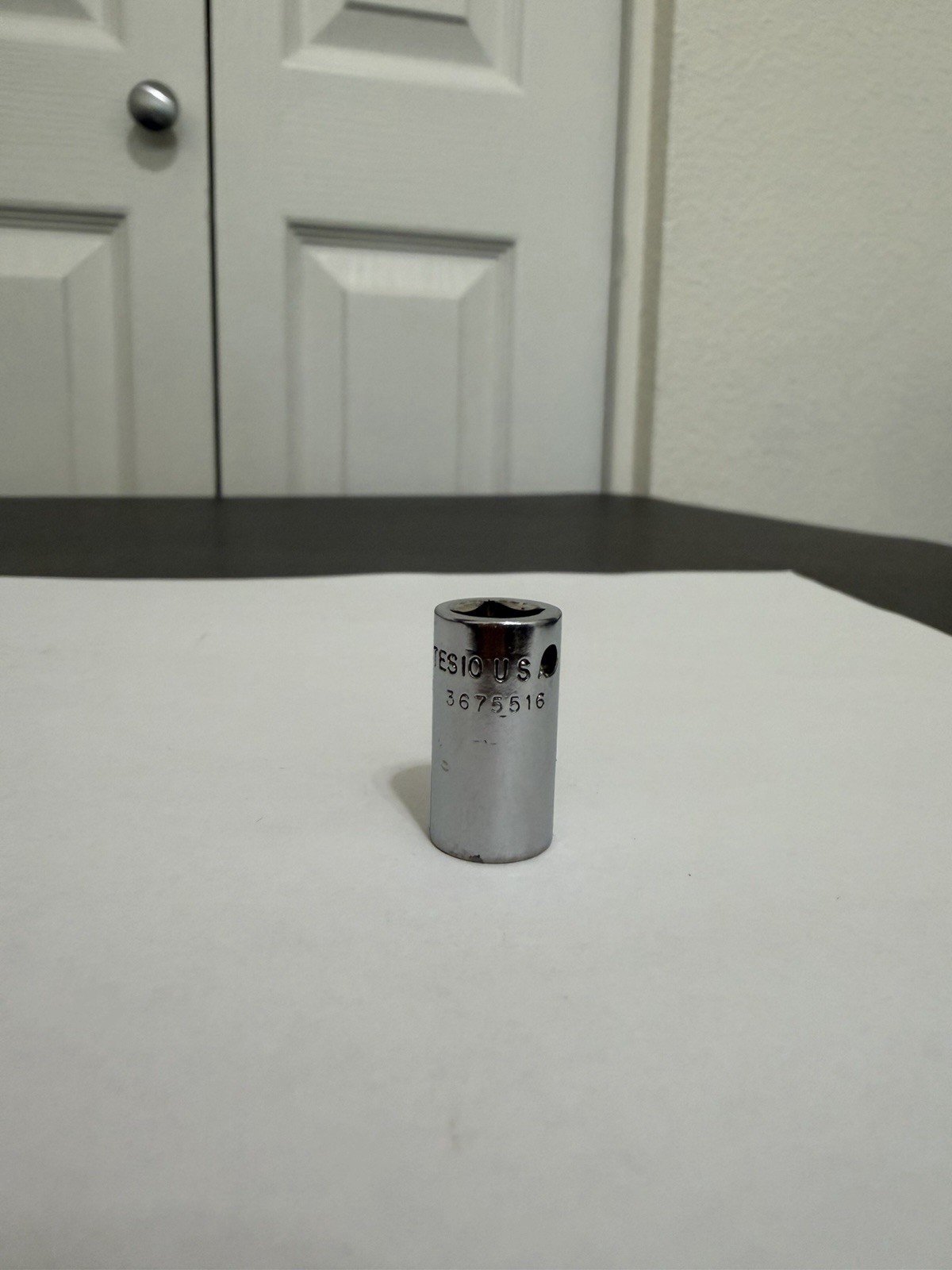 Snap-on Tools USA 1/4″ Drive SAE #10 5/16″ HEX Shallow SPLINE Socket TES10