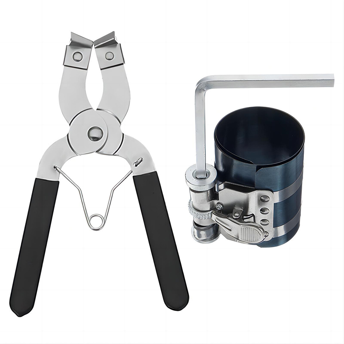 53-175mm Ratchet Style Piston Ring Compressor and Piston Ring Installer Pliers