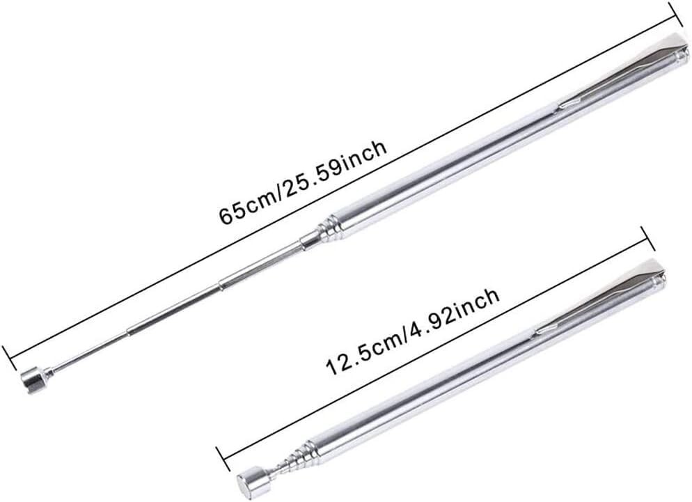 Telescopic Magnetic Pick Up Tool Long Reaching Extendable Extending 3lb Pen UK