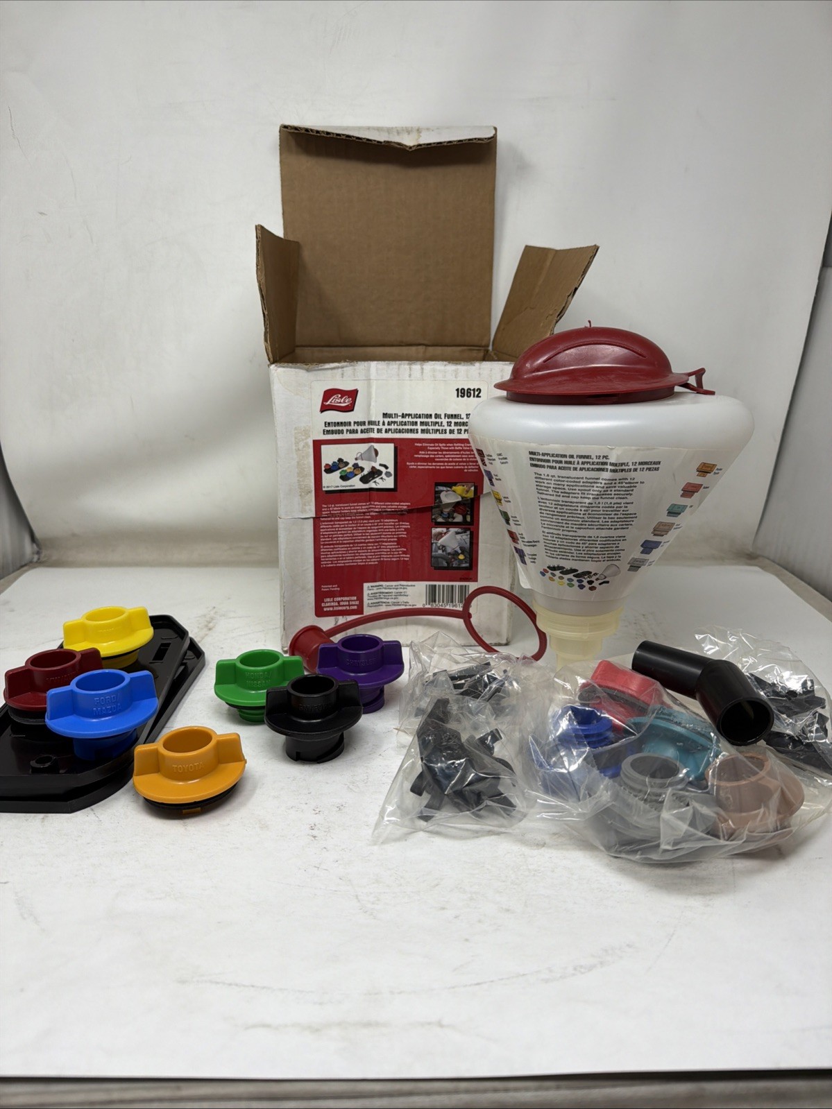 Lisle Multi-Application Oil Funnel, 12 PC. – Part # 19612