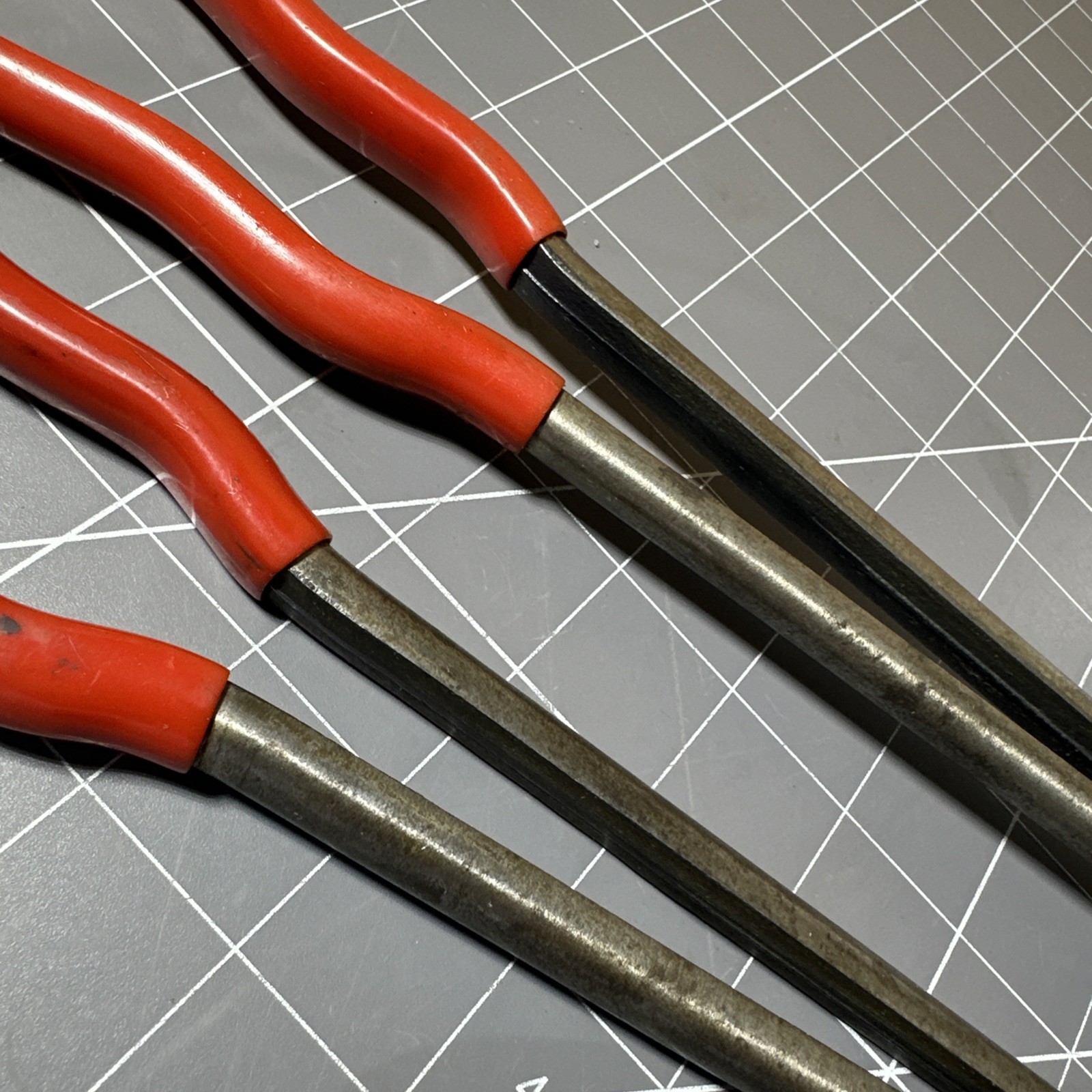MAC Tools Long Reach Bent & Straight Pliers P116BN & P116S 16″ XL USA Vintage