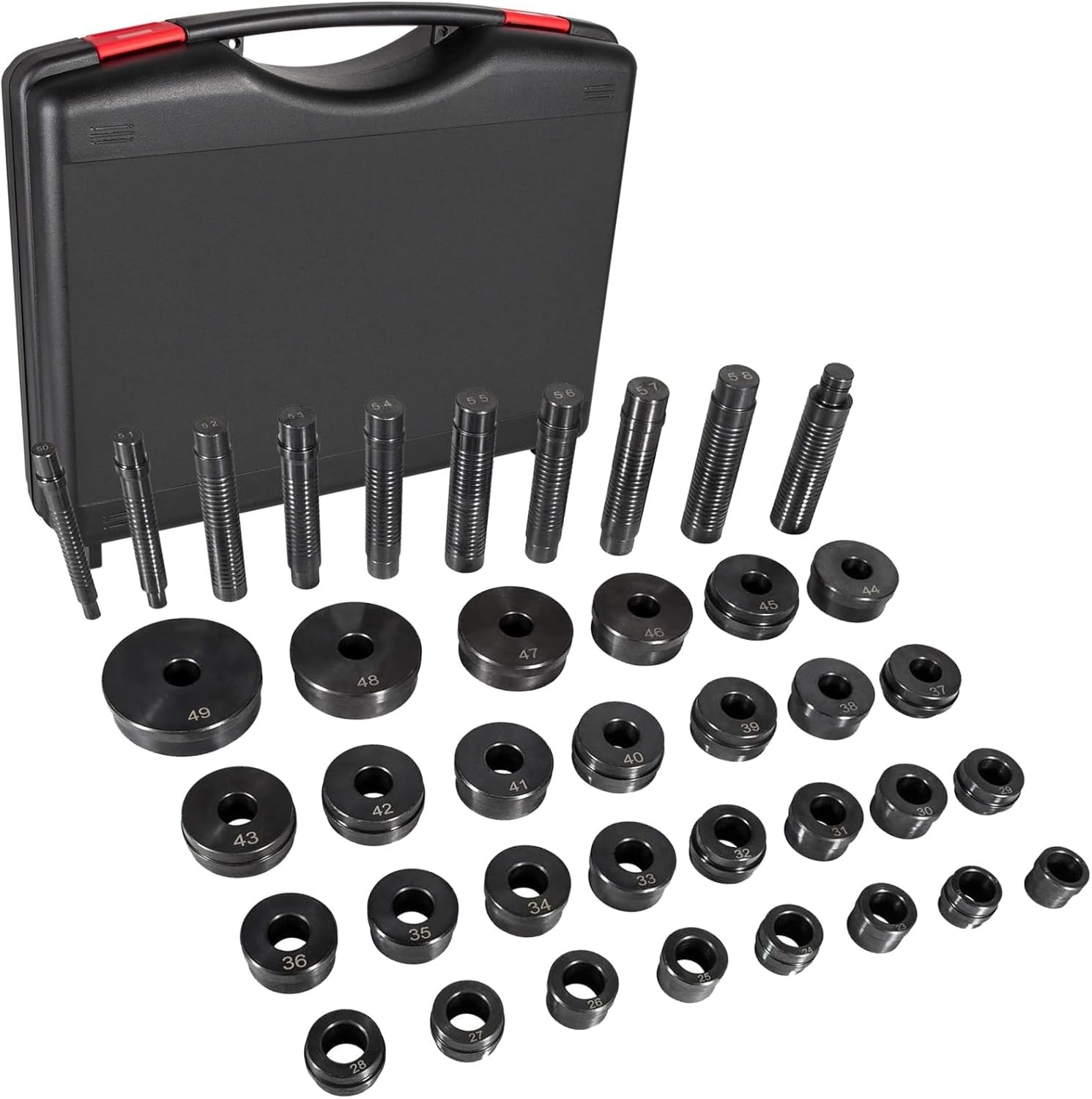 for GM/Ford/Chrysler Transmission Master Bushing Driver Tool Kit T-0220-39,39Pcs
