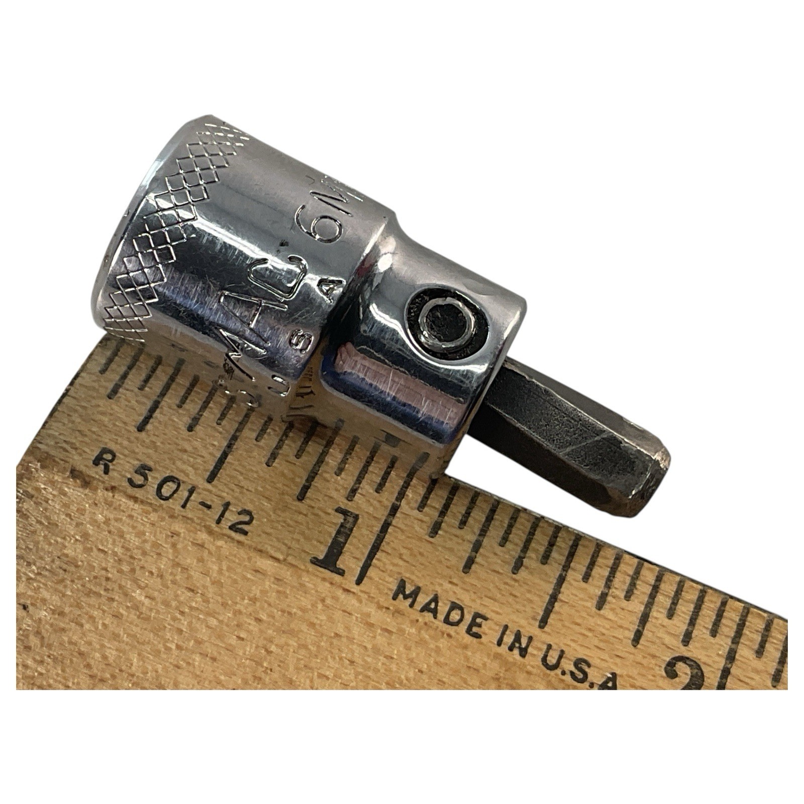 Mac Tools Hex Bit Socket Driver 6MM Metric 3/8″ Drive XDS USA Bit Twisted AS-IS
