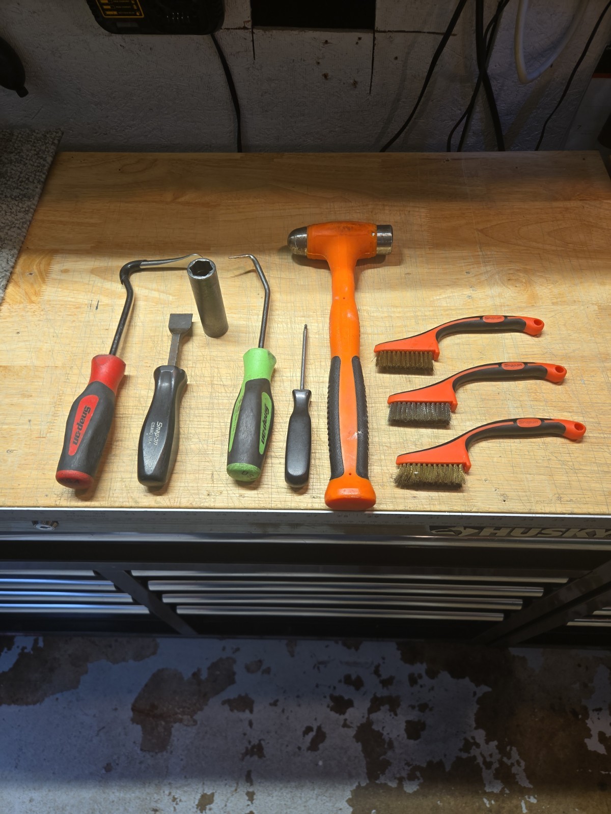 Snap – On Tool Assortment Lot Of 9