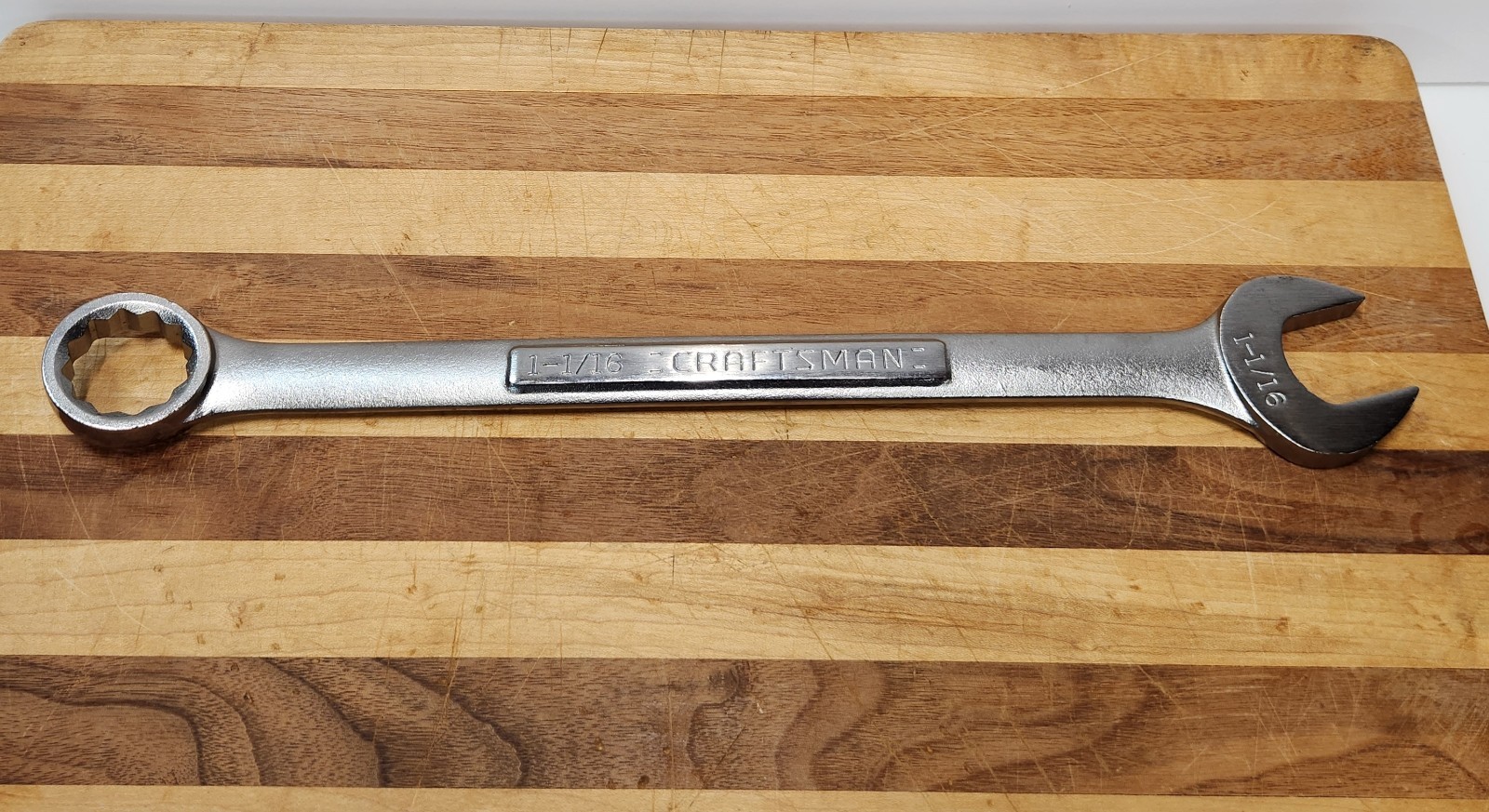 Craftsman 1-1/16″ SAE Combination Wrench -VA- 44706 12-point US Military surplus