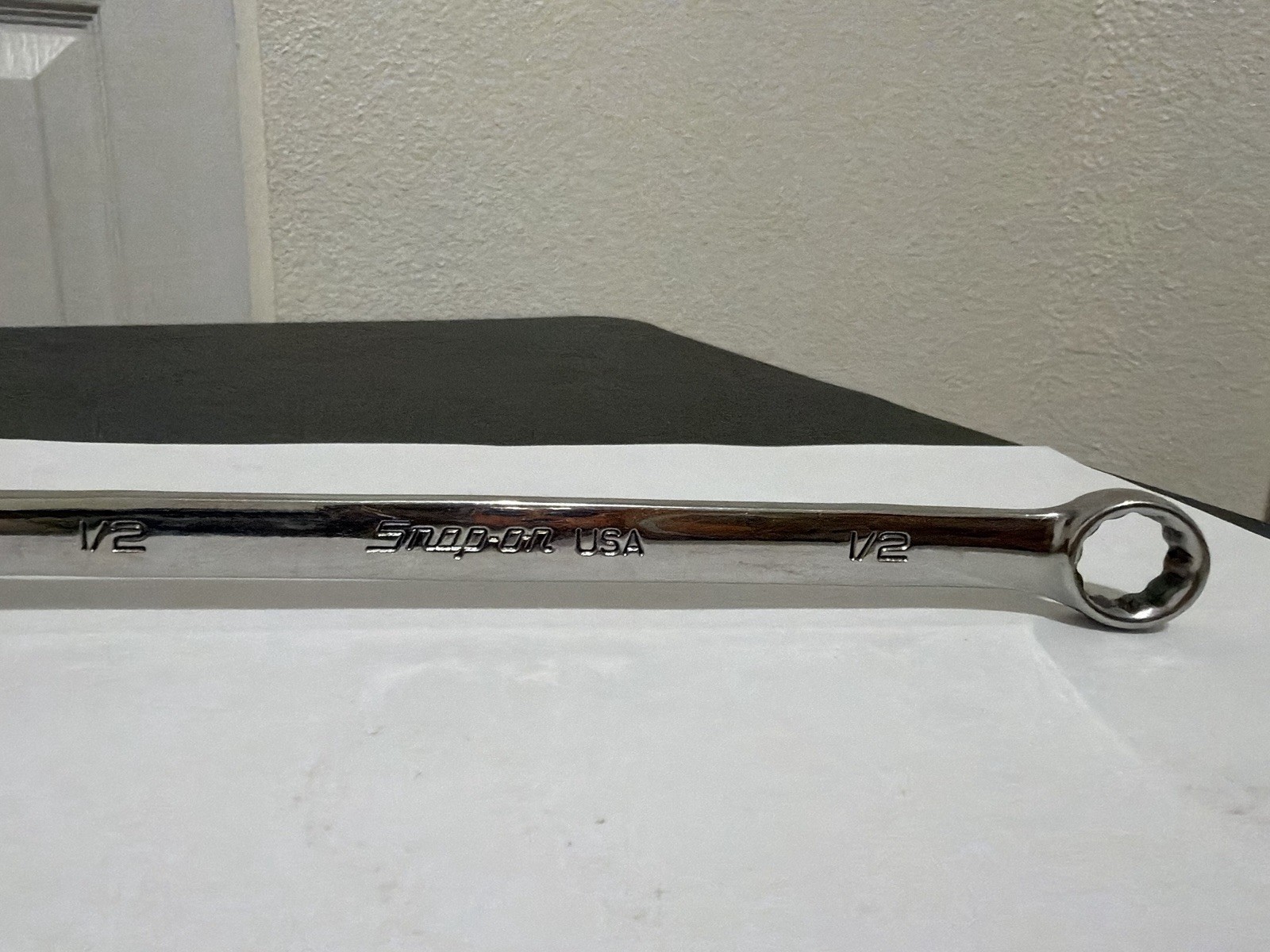 Snap On 1/2” Flank Drive Combination Wrench SAE SOEX16 Made In USA
