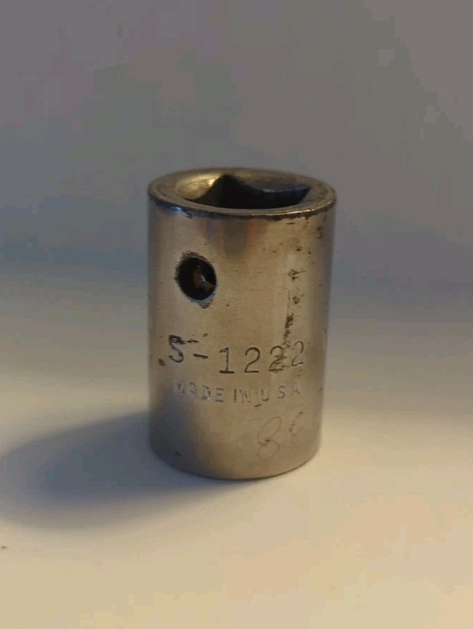 Billings Vitalloy S-1222 11/16″ 1/2″ Drive 12 Point Socket USA