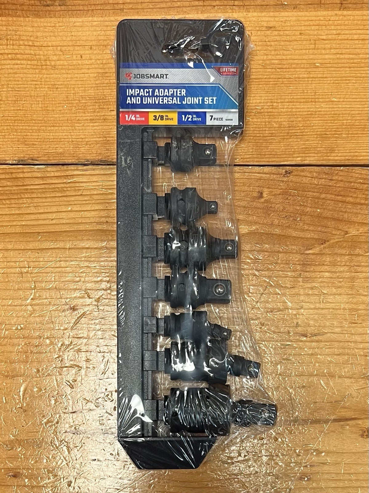 JobSmart Assorted Impact Universal Joint and Adapter Set, 7 pc. 1038935