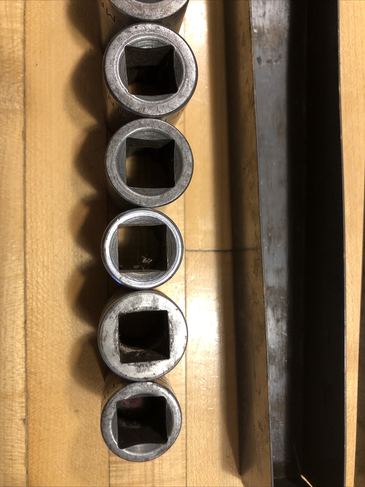CRAFTSMAN =V= Snapon S-K INDESTRO 1/2″ Drive Standard Sockets 9/16 To 1-1/16”