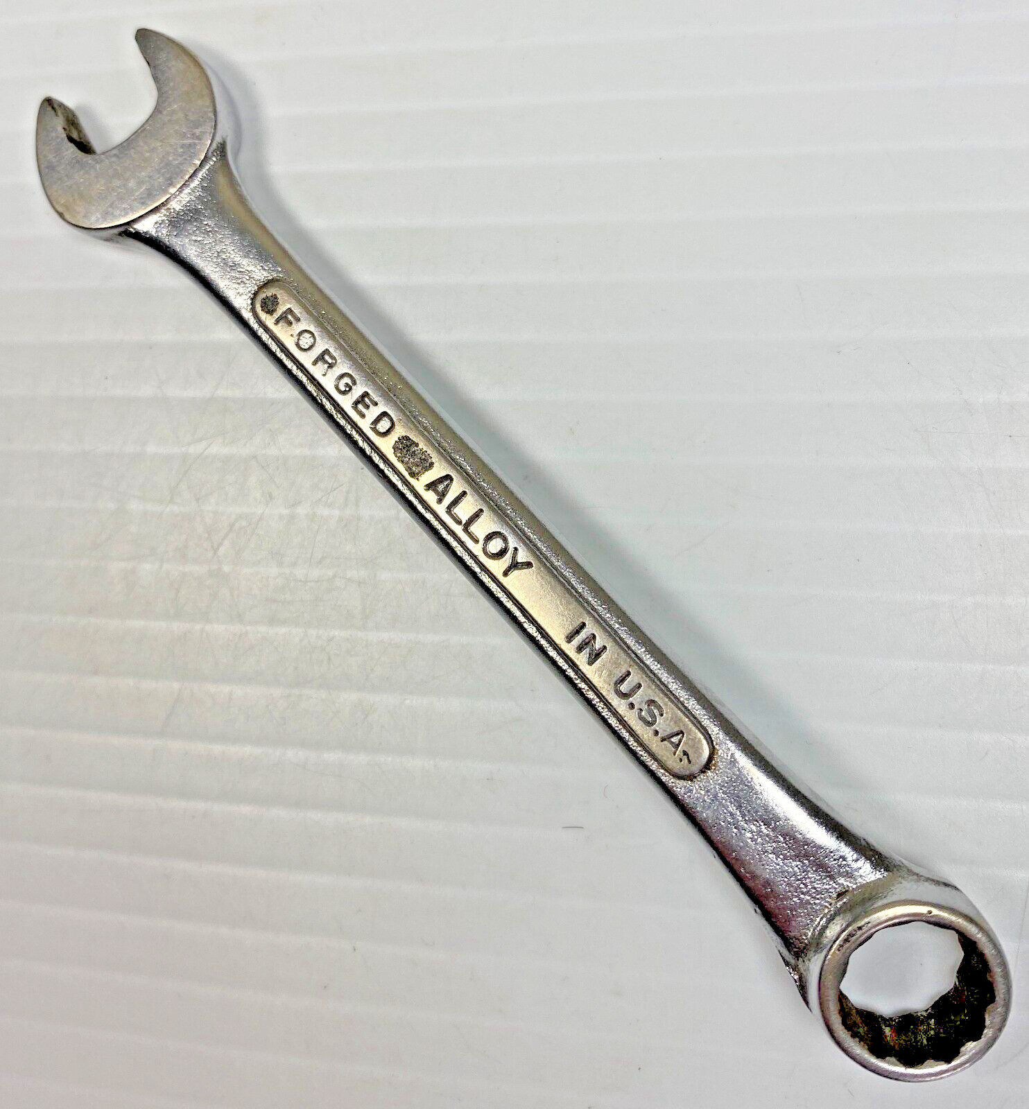 Lectrolite S-K Tools C-12- 3/8″ Combination Wrench 12 Point Forged Alloy USA sk