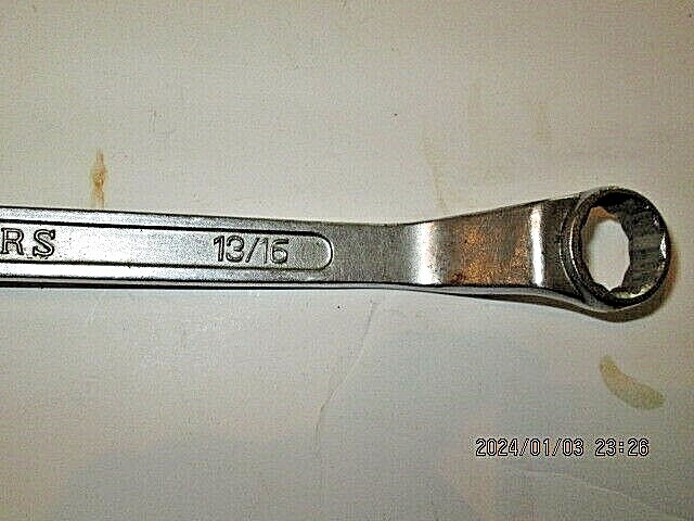 Craftsman tools 7/8-13/16″ offset 12pt 12.5″ box wrench