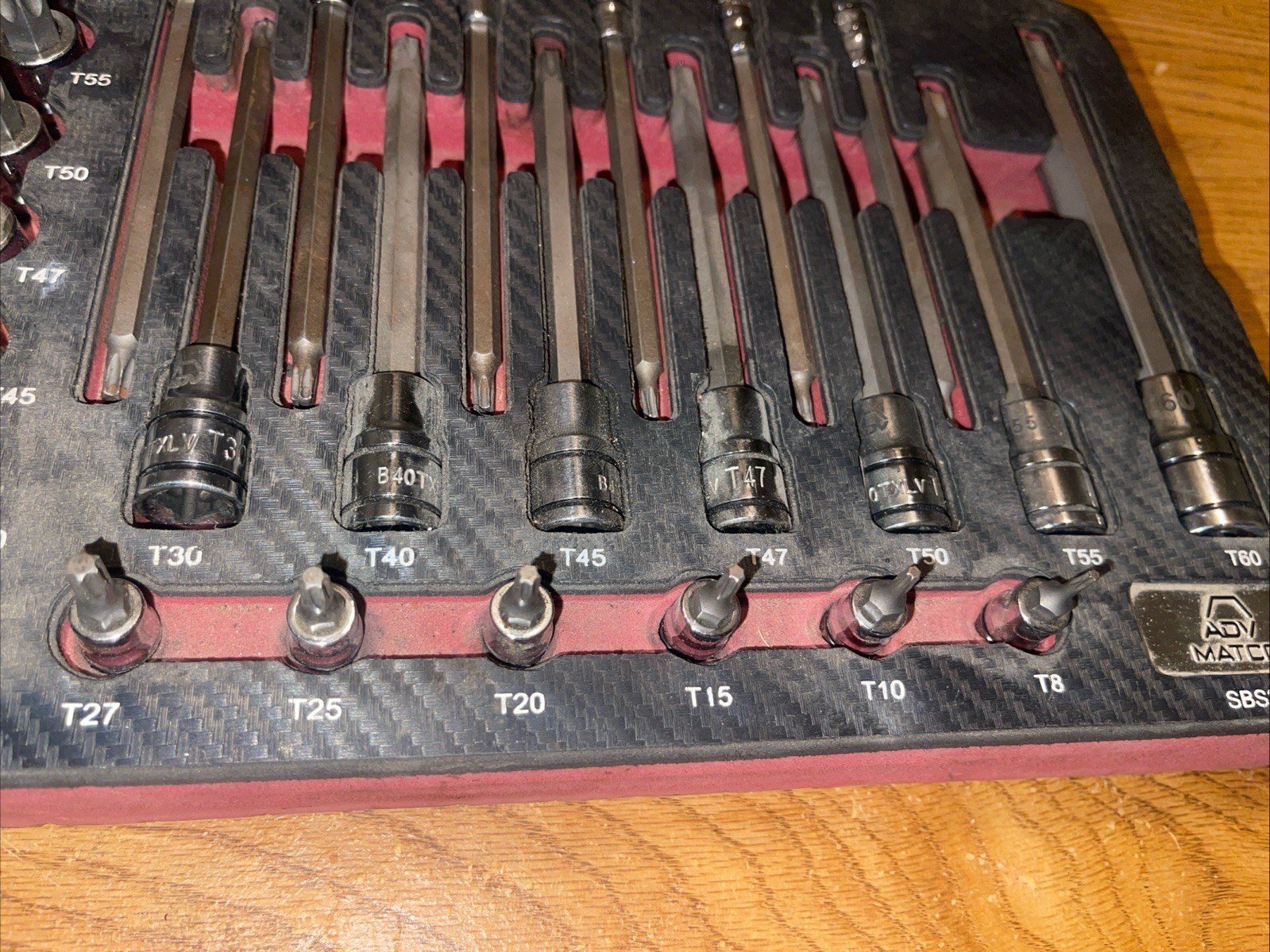 MATCO 1/4″3/8″ and 1/2″dr. 26 Pc. Torx SET 8T thru 60T Pre-owned