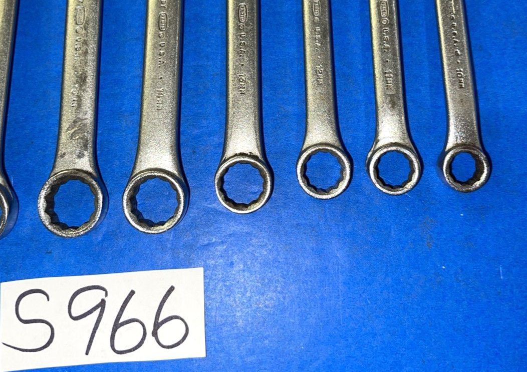 CHALLENGER BY PROTO TOOLS 13 PIECE METRIC COMBINATION WRENCH SET 12 POINT