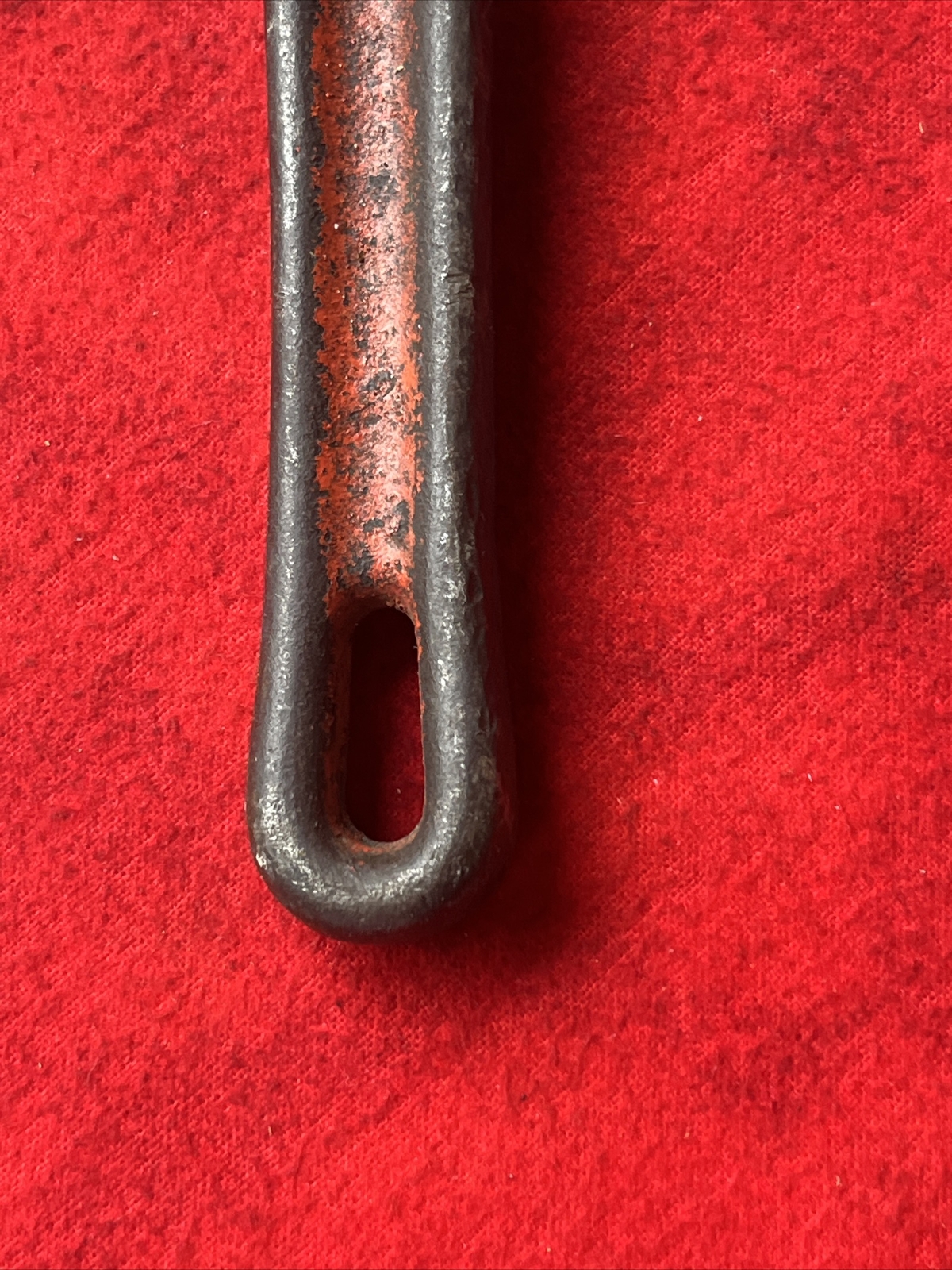 VINTAGE RIDGID HEAVY DUTY 14″ STRAIGHT PIPE WRENCH – USA (k49)