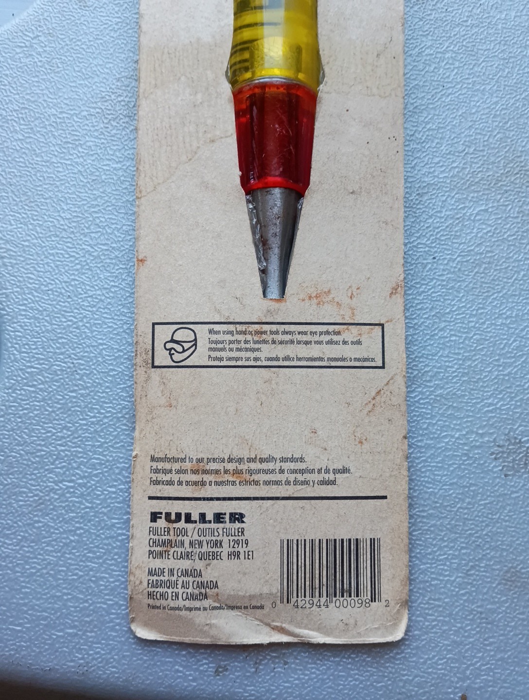 Fuller 1-1/2″ Wood Chisel 300-0098 38mm New Old Stock – Canada
