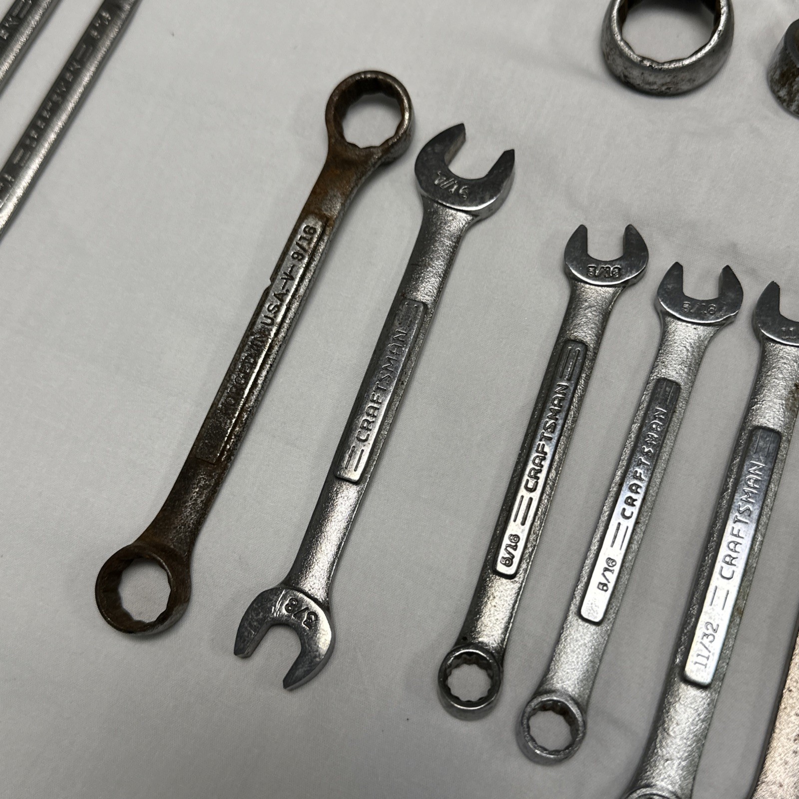 Craftsman assorted metric and standard wrench, Wratchet, Socket Lot (124 Pieces)