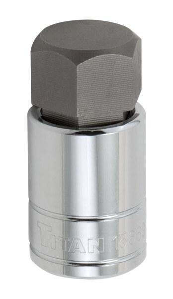 Titan 15669 1/2-Inch Drive x 15/16-Inch Hex Bit Socket – 15/16″