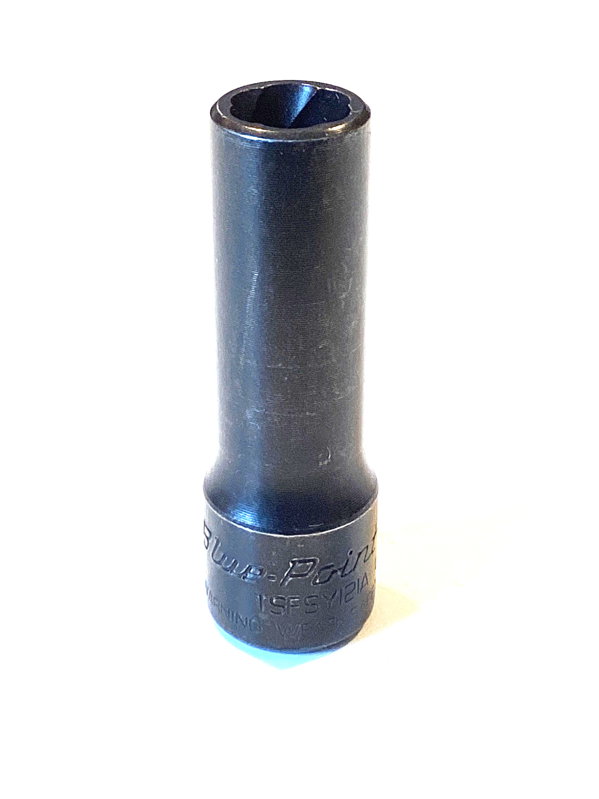 BLUE POINT by SNAP ON 3/8″ Drive SAE 3/8″ Deep Twist Impact Socket TSFSY121A NEW