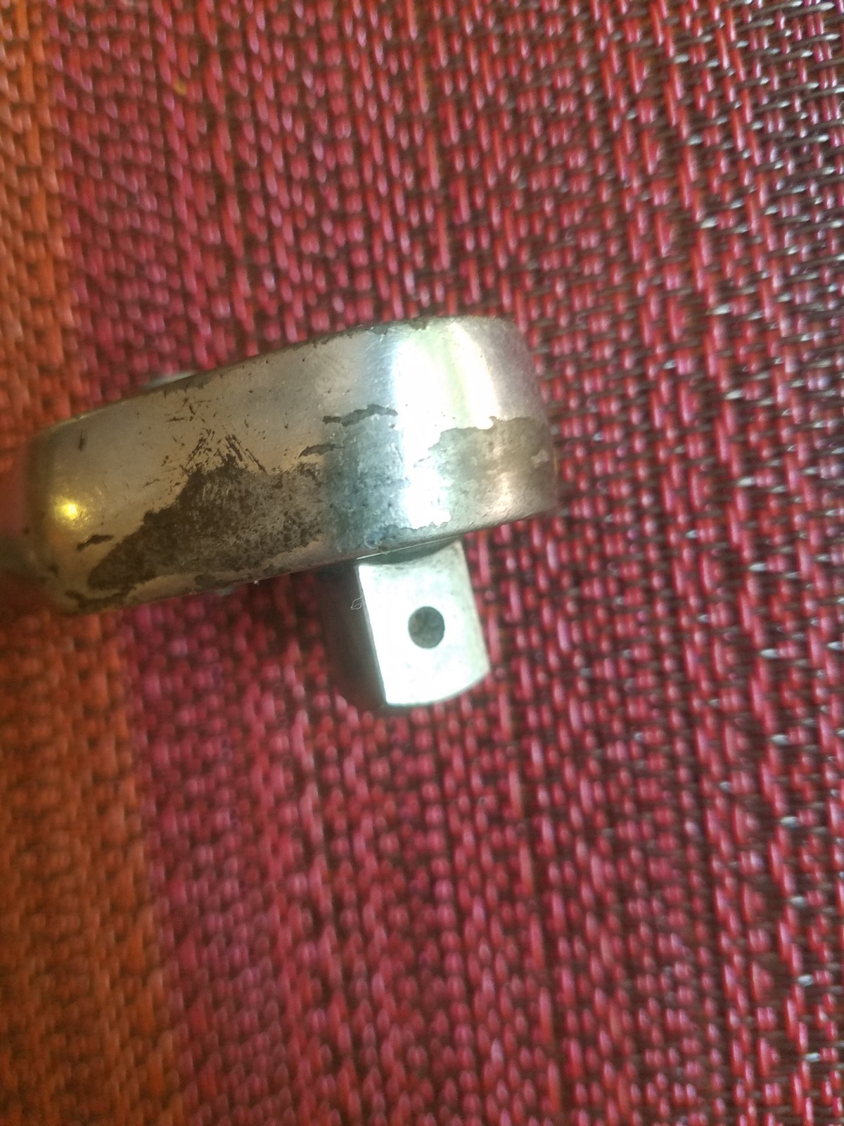 Snap On 3/8″ DRIVE 7-1/2″ LONG CHROME RATCHET WRENCH # F-71-G USA