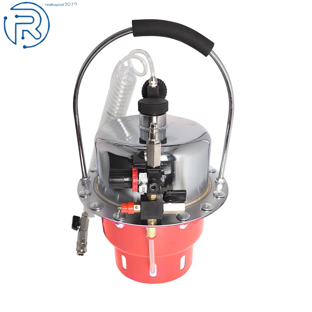 Portable Pneumatic Air Pressure Kit Brake & Clutch Bleeder Valve System Tool Kit