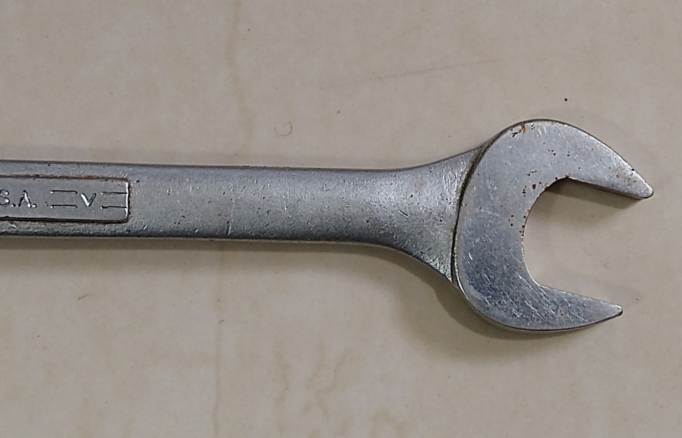 CRAFTSMAN TOOLS USA V, 1″ COMBINATION WRENCH, 13.5″ LONG, 12 POINT.