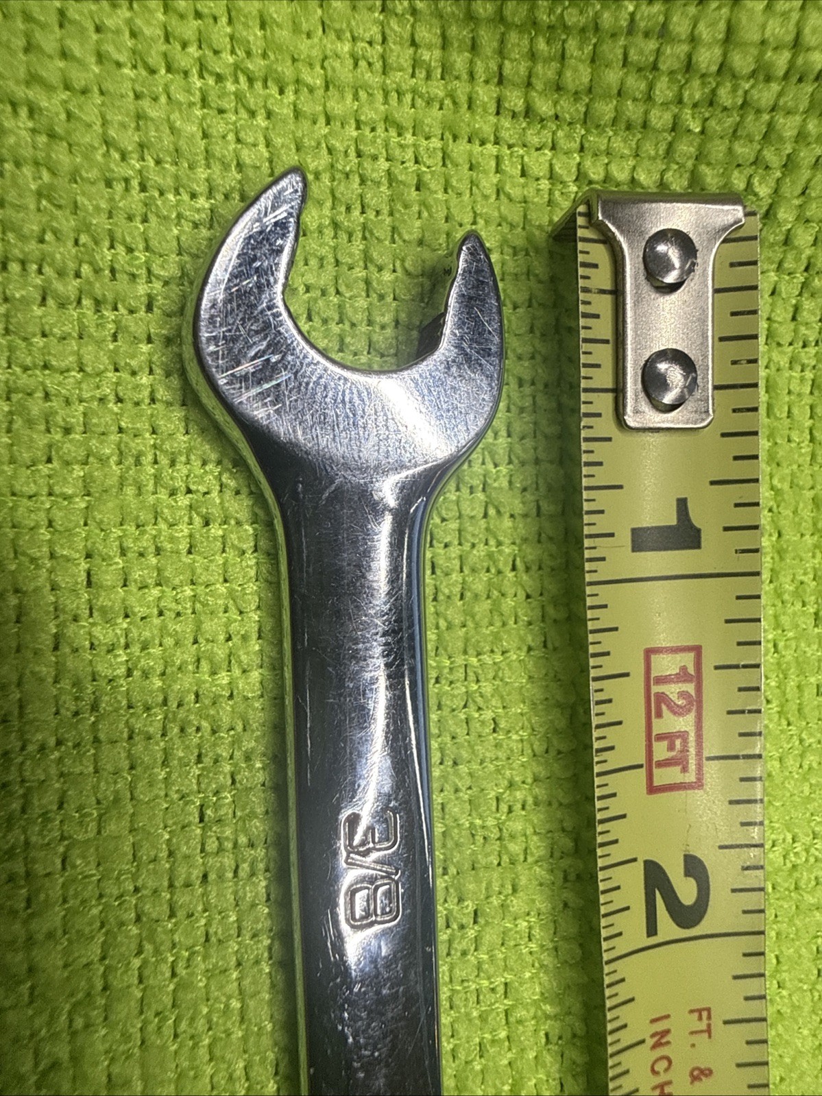 Snap on Tools Flank Drive Open End Speed Wrench 3/8 USA made