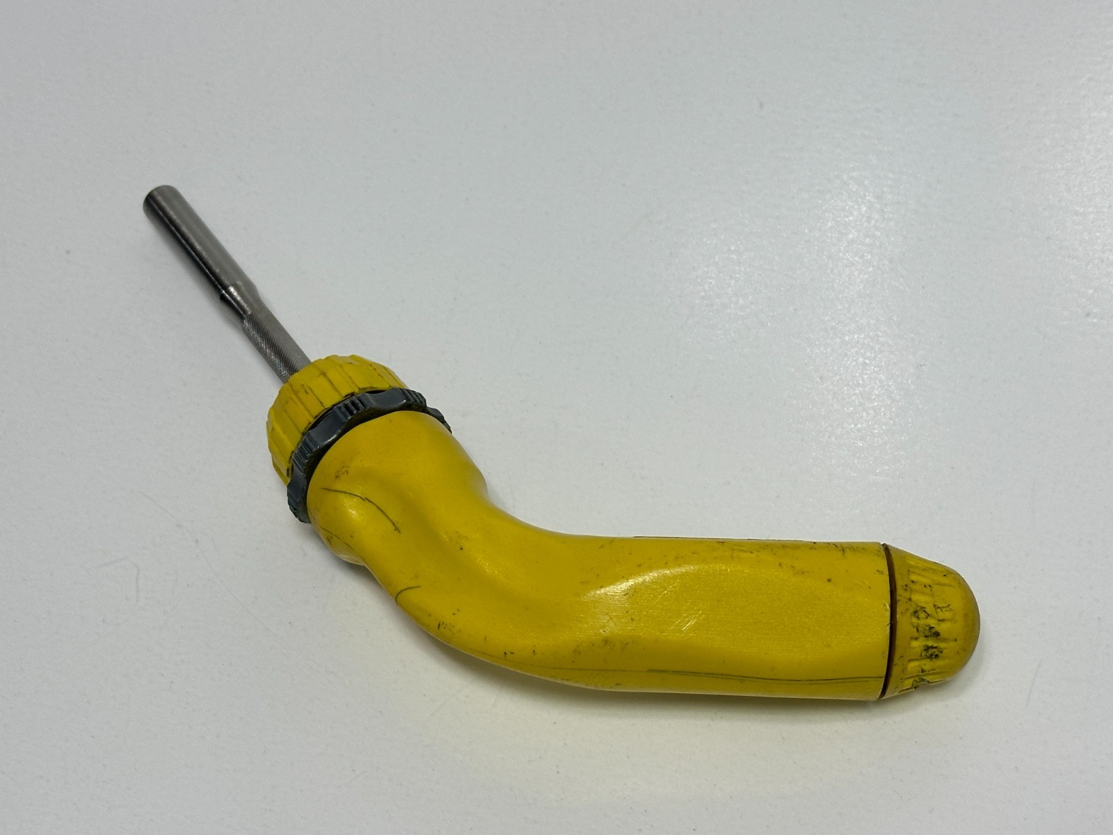 🇺🇸 Snap-On Tools USA SSDMRE4 Pistol-Grip YELLOW Ratcheting Screwdriver w/ Bits
