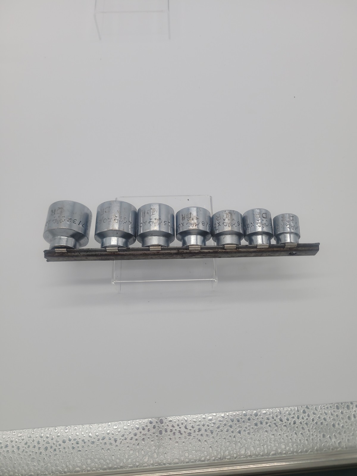 MAC TOOLS SX07 7 Piece Weatherhead Socket Set 3/8 Drive Made In USA