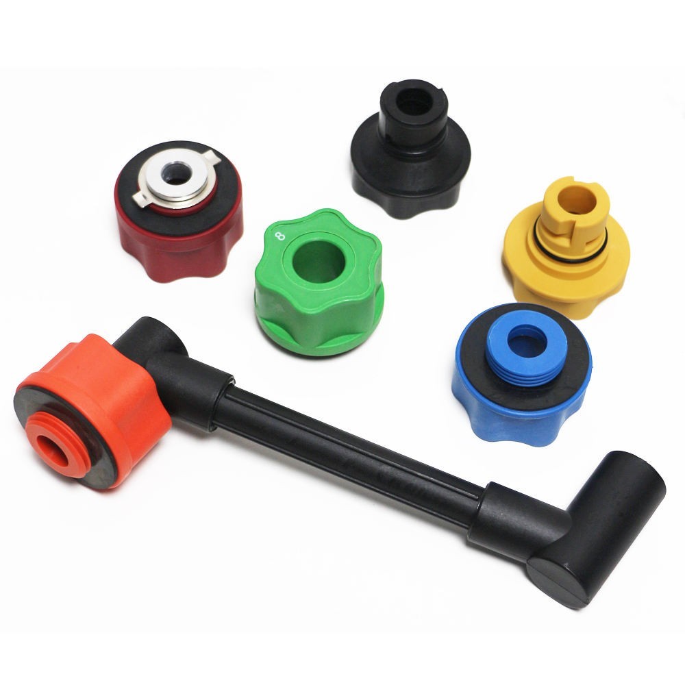 26pcs Car Truck Engine Oil Filler Funnel Filling No-Spill Tool Kit With Adapters