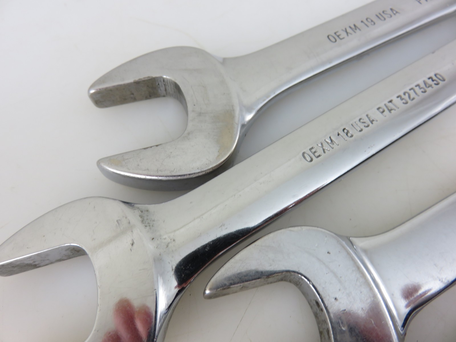 Snap-On OEXM SHORT Metric Combination Wrench 6mm-18mm 14pc Set Vintage USA