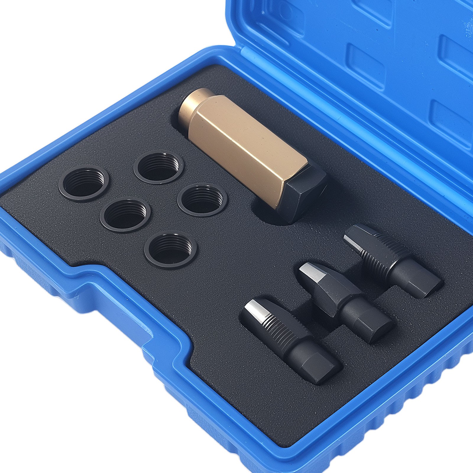 Oxygen Sensor Thread Repair Tool Kit M18 M20 x1.5mm Reamer Tap Insert Set