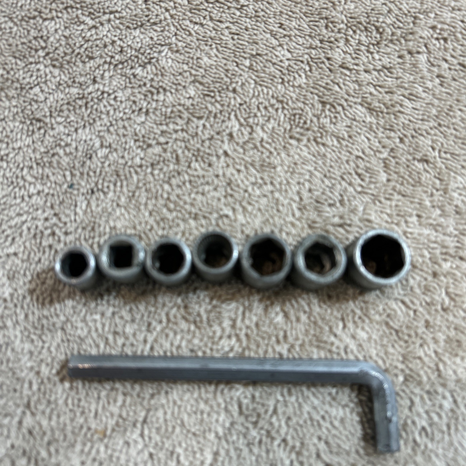 Handy Socket Set 8 Pc Mixed Style Sockets w/ Tray USA