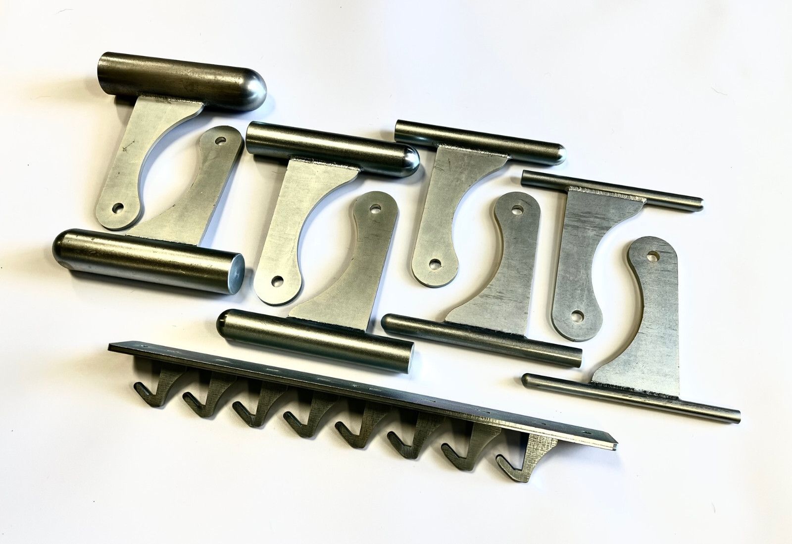 T-Dollies – Metal Working – Custom made – 8 Piece Set w/Hanger – Made in USA
