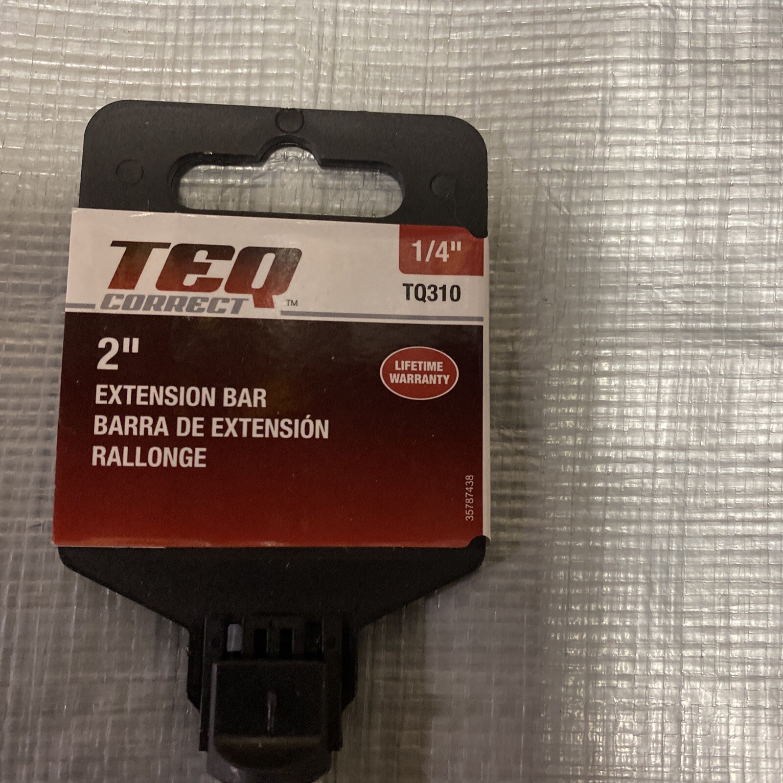 TEQ Correct – 2” Socket Extension Bar – 1/4” Drive – TQ310