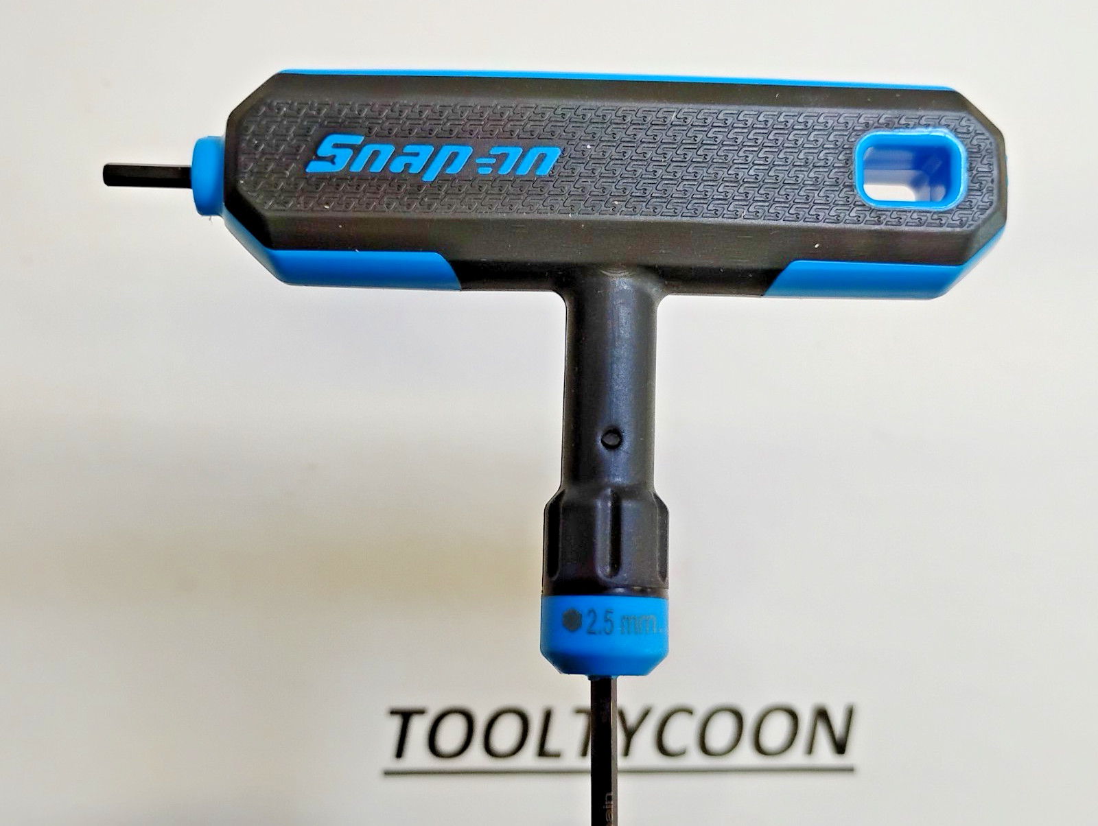 Snap-on Tools NEW 2.5mm METRIC Soft Grip T-Shaped Combo Hex Wrench AWSGM2.5A